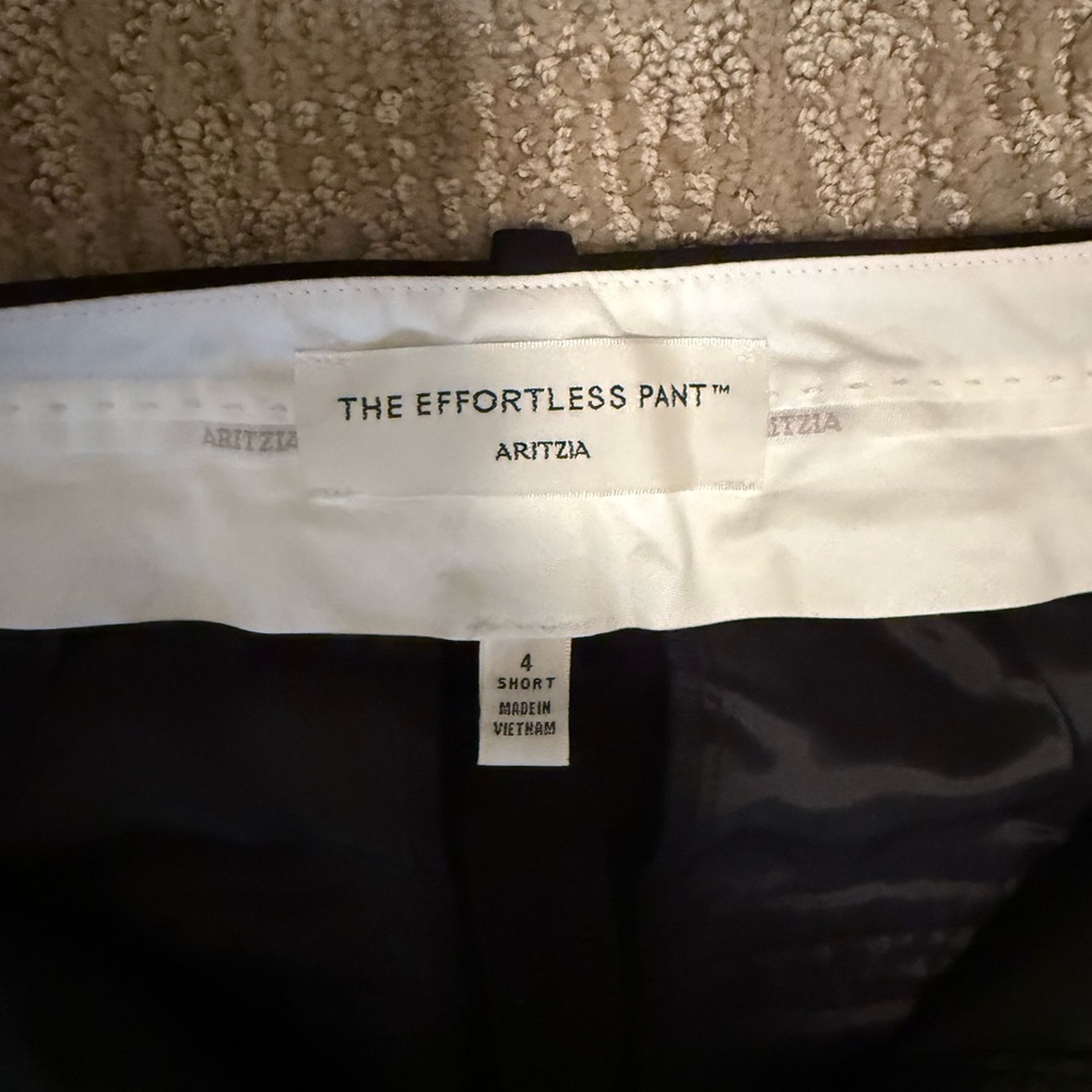 Aritzia Effortless Pant - Elegant Black